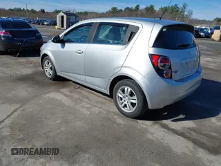 2013 Chevrolet Sonic LT with VIN 1G1JC6SGXD4218978, listed as a IAAI auction lot 42035596 with 138,924 mi miles. Bid and sale history available at carsss.com. Image 3.