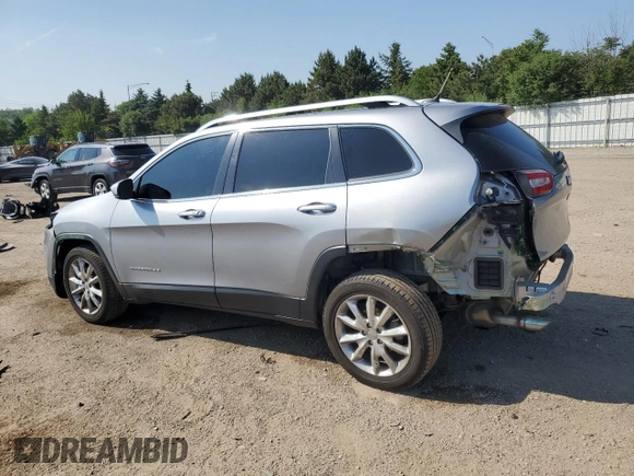 2014 Jeep Cherokee Limited с VIN 1C4PJLDB3EW208256, выставлен на аукционе Copart как лот 59627775 с пробегом 102 342 миль миль и Списание • Salvage title. История ставок и продаж доступна на DreamBid. Изображение 2.