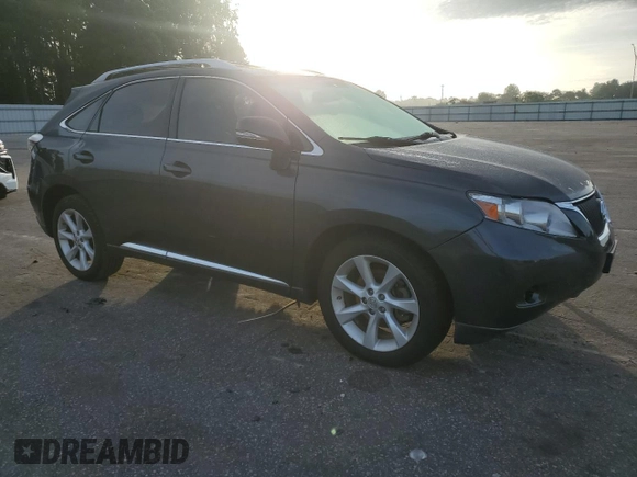 2011 Lexus RX 350 with VIN 2T2ZK1BA4BC045542, listed as a Copart auction lot 65057255 with 255,115 mi miles and Salvage title. Bid and sale history available at DreamBid. Image 4.