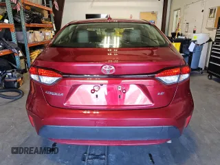 2022 Toyota Corolla LE with VIN JTDEPMAE2NJ219630, listed as a Copart auction lot 55104595 with 52,063 mi miles and Clean Title. Bid and sale history available at carsss.com. Image 6.