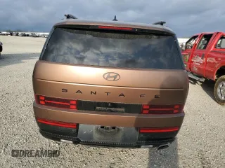2024 Hyundai Santa Fe Calligraphy z VIN 5NMP5DGL8RH013342, wystawiony jako Copart lot #51639385 z przebiegiem 25 713 mil mil oraz Szkoda całkowita • Salvage title. Historia ofert i sprzedaży dostępna na DreamBid. Obrazek 6.