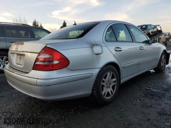 2003 Mercedes-Benz E 320 with VIN WDBUF65J53A367185, listed as a Copart auction lot 41401485 with 138,016 mi miles and Salvage Title. Bid and sale history available at carsss.com. Image 3.