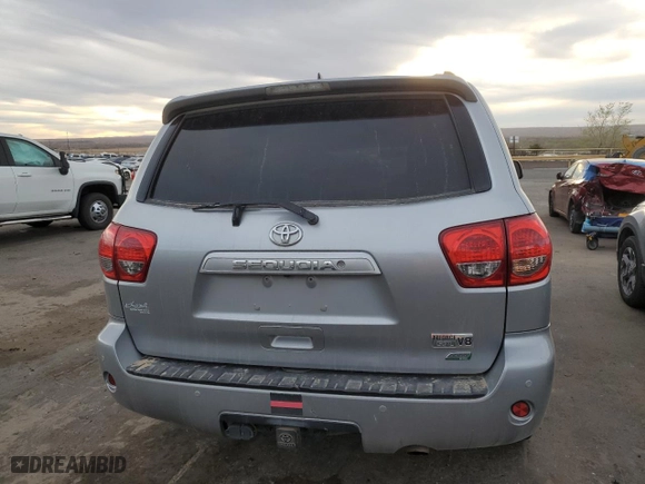 2016 Toyota Sequoia SR5 with VIN 5TDBW5G16GS136367, listed as a Copart auction lot 49160455 with 166,533 mi miles and Salvage Title. Bid and sale history available at carsss.com. Image 6.