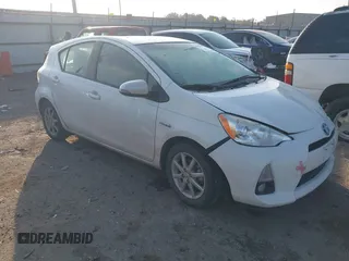 2012 Toyota Prius c One with VIN JTDKDTB33C1508869, listed as a IAAI auction lot 41505061 with 59,806 mi miles. Bid and sale history available at carsss.com. Image 1.