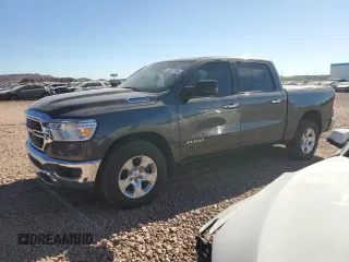 2019 Ram 1500 Big Horn with VIN 1C6RREFGXKN748184, listed as a Copart auction lot 80047984 with 94,053 mi miles and Salvage title. Bid and sale history available at DreamBid. Image 1.