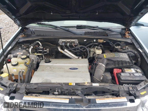2008 Ford Escape Hybrid with VIN 1FMCU59H08KC38014, listed as a IAAI auction lot 42304980 with 211,671 mi miles and . Bid and sale history available at DreamBid. Image 10.