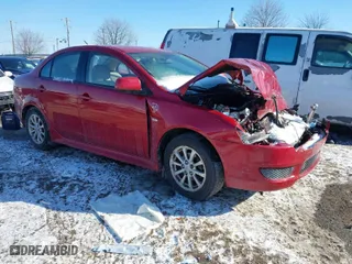 2010 Mitsubishi Lancer ES with VIN JA32U2FU4AU032879, listed as a IAAI auction lot 41397464 with 1 mi miles. Bid and sale history available at carsss.com. Image 1.