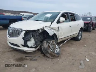 2015 Buick Enclave Leather with VIN 5GAKRBKD9FJ314163, listed as a IAAI auction lot 41743254 with Not Provided miles and . Bid and sale history available at DreamBid. Image 17.