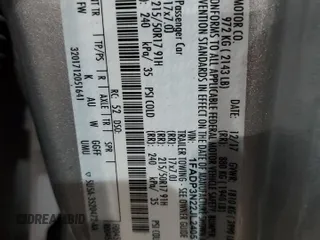 2018 Ford Focus Titanium с VIN 1FADP3N22JL240519, выставлен на аукционе Copart как лот 55636355 с пробегом 143 917 миль миль и Чистый • Clean title. История ставок и продаж доступна на DreamBid. Изображение 12.