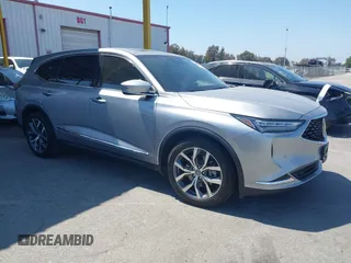 2022 Acura MDX Technology with VIN 5J8YD9H41NL004309, listed as a IAAI auction lot 42461156 with 50,196 mi miles and . Bid and sale history available at DreamBid. Image 1.