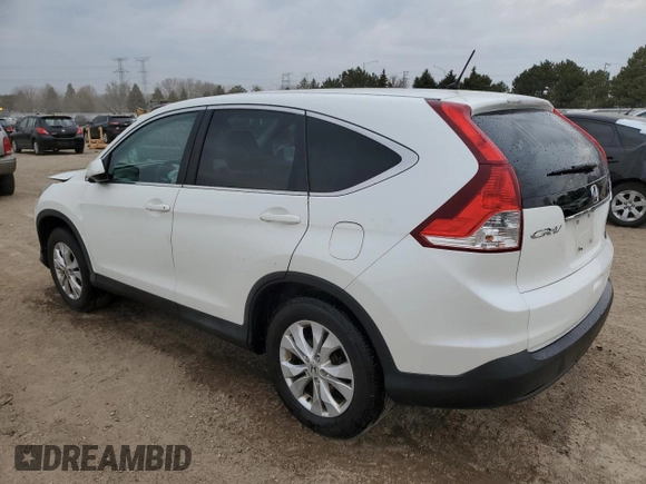 2014 Honda CR-V EX z VIN 5J6RM4H57EL012200, wystawiony jako Copart lot #53359115 z przebiegiem 100 590 mil mil oraz Szkody całkowita. Historia ofert i sprzedaży dostępna na DreamBid. Obrazek 2.