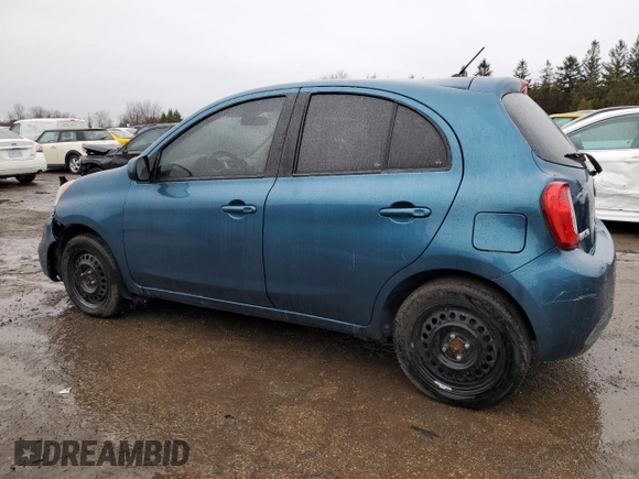 2017 Nissan Micra S with VIN 3N1CK3CP1HL241231, listed as a Copart auction lot 52914835 with 109,110 mi miles and Salvage Title. Bid and sale history available at DreamBid. Image 2.