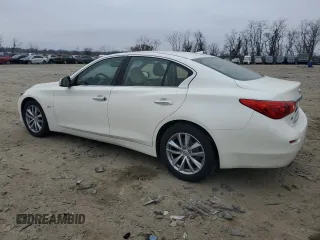 2016 Infiniti Q50 3.0t Premium with VIN JN1EV7AR5GM344216, listed as a Copart auction lot 49312195 with 141,899 mi miles and Salvage Title. Bid and sale history available at carsss.com. Image 2.