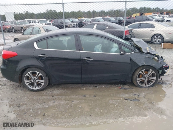 2016 Kia Forte EX with VIN KNAFZ4A86G5569957, listed as a IAAI auction lot 41571012 with 1 mi miles. Bid and sale history available at carsss.com. Image 13.