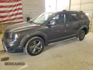 2015 Dodge Journey Crossroad with VIN 3C4PDCGG7FT645490, listed as a Copart auction lot 51214075 with 138,518 mi miles and Salvage Title. Bid and sale history available at DreamBid. Image 1.