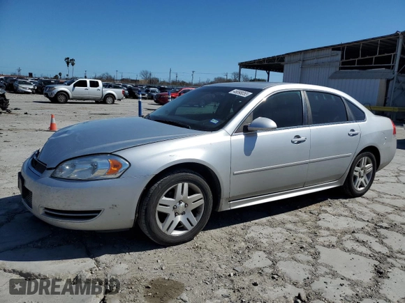 2014 Chevrolet Impala LT with VIN 2G1WB5E39E1147619, listed as a Copart auction lot 46898055 with 146,009 mi miles and Salvage Title. Bid and sale history available at DreamBid. Image 1.