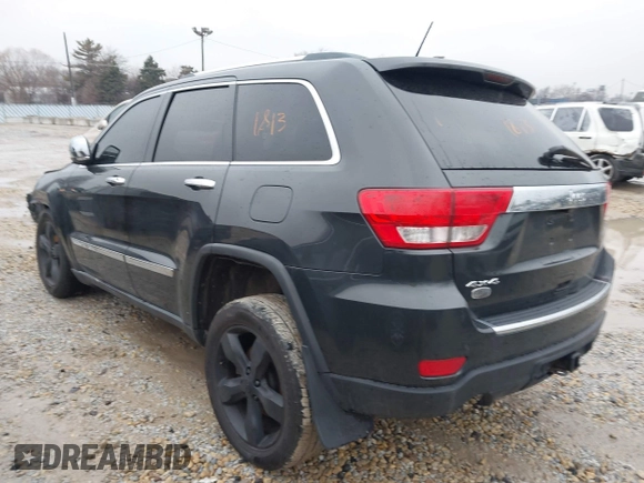 2011 Jeep Grand Cherokee Overland with VIN 1J4RR6GT5BC629412, listed as a IAAI auction lot 41741813 with 156,122 mi miles and . Bid and sale history available at DreamBid. Image 3.