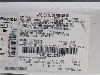 2013 Ford Fusion SE with VIN 3FA6P0HR5DR246577, listed as a IAAI auction lot 40777607 with 224,994 mi miles. Bid and sale history available at carsss.com. Image 9.