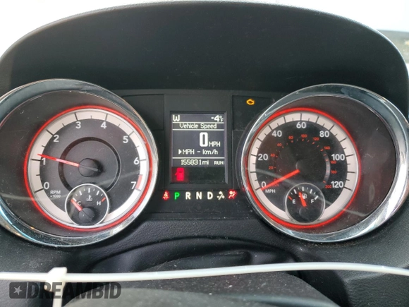 2015 Dodge Grand Caravan SXT with VIN 2C4RDGCG9FR566461, listed as a Copart auction lot 85642384 with 155,831 mi miles and Salvage Title. Bid and sale history available at DreamBid. Image 9.