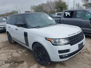 2016 Land Rover Range Rover HSE with VIN SALGS2KF5GA260378, listed as a IAAI auction lot 41563776 with 113,319 mi miles and . Bid and sale history available at DreamBid. Image 1.