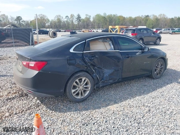 2016 Chevrolet Malibu LT with VIN 1G1ZE5ST5GF180458, listed as a IAAI auction lot 41893701 with 16,230 mi miles. Bid and sale history available at carsss.com. Image 4.