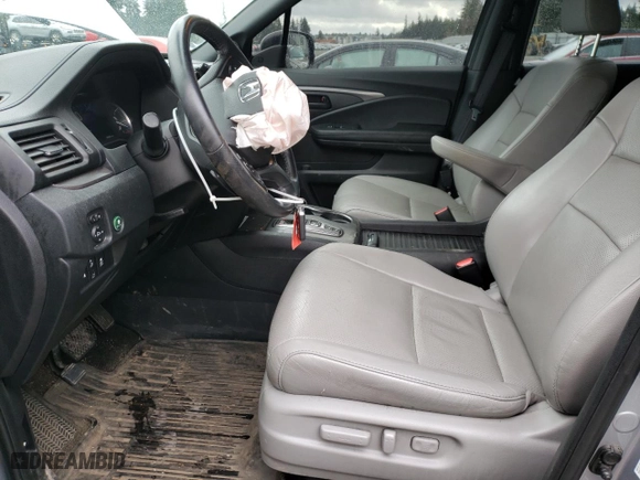 2022 Honda Passport EX-L with VIN 5FNYF8H58NB016794, listed as a Copart auction lot 46954445 with 49,486 mi miles and Salvage Title. Bid and sale history available at carsss.com. Image 7.