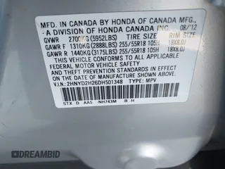 2013 Acura MDX with VIN 2HNYD2H26DH501348, listed as a IAAI auction lot 41388486 with 93,528 mi miles. Bid and sale history available at carsss.com. Image 9.