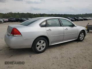 2011 Chevrolet Impala LT Fleet with VIN 2G1WG5EK5B1312327, listed as a Copart auction lot 50802345 with 222,959 mi miles and Salvage title. Bid and sale history available at DreamBid. Image 3.