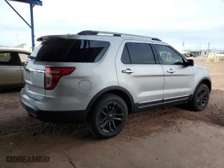 2015 Ford Explorer XLT with VIN 1FM5K7D82FGA55439, listed as a Copart auction lot 49189155 with 114,868 mi miles and Salvage Title. Bid and sale history available at carsss.com. Image 3.