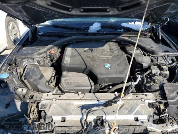 2020 BMW 3 Series 330i xDrive with VIN WBA5R7C04LFH50602, listed as a Copart auction lot 88260075 with 97,781 mi miles and Salvage Title. Bid and sale history available at carsss.com. Image 11.