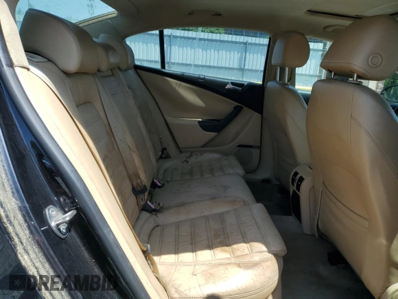 2006 Volkswagen Passat 3.6L V6 with VIN WVWCU73C06P132434, listed as a Copart auction lot 60893035 with 160,093 mi miles and Clean title. Bid and sale history available at DreamBid. Image 10.
