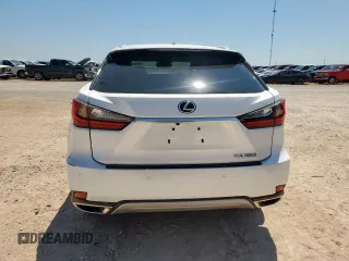 2022 Lexus RX 350 with VIN 2T2HZMAA3NC248761, listed as a Copart auction lot 60498775 with 9,157 mi miles and Salvage title. Bid and sale history available at DreamBid. Image 6.