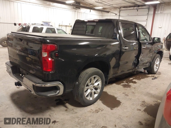 2022 Chevrolet Silverado 1500 LTZ with VIN 1GCUYGET3NZ116589, listed as a IAAI auction lot 41419523 with 82,621 mi miles and . Bid and sale history available at DreamBid. Image 4.