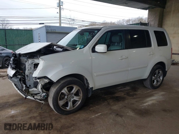 2014 Honda Pilot EX-L with VIN 5FNYF4H59EB047609, listed as a IAAI auction lot 42071353 with 148,661 mi miles and . Bid and sale history available at carsss.com. Image 16.