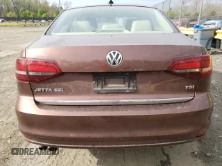 2017 Volkswagen Jetta SEL with VIN 3VWL17AJ1HM202345, listed as a Copart auction lot 51624555 with 117,344 mi miles and Salvage title. Bid and sale history available at DreamBid. Image 6.