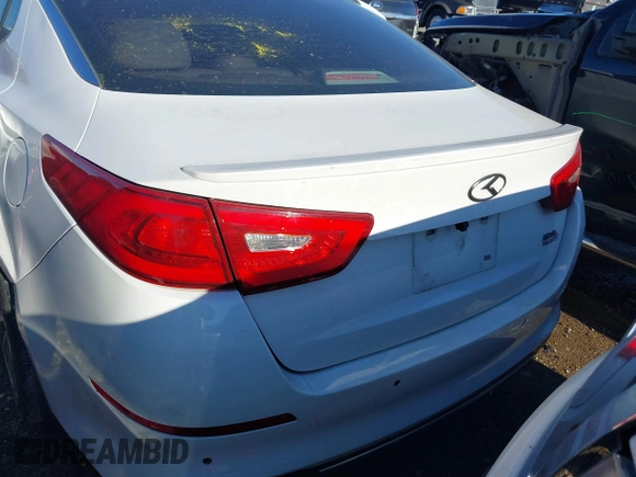 2014 Kia Optima SXL Turbo with VIN 5XXGR4A61EG343260, listed as a IAAI auction lot 41418449 with 133,555 mi miles and . Bid and sale history available at DreamBid. Image 15.