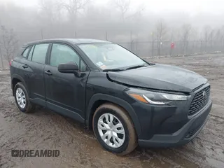 2024 Toyota Corolla Cross L with VIN 7MUAAAAG6RV088975, listed as a IAAI auction lot 40961188 with 4,204 mi miles and . Bid and sale history available at DreamBid. Image 1.