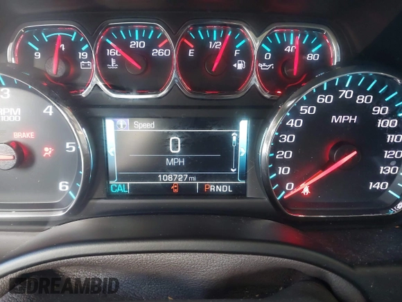 2019 Chevrolet Suburban LT with VIN 1GNSCJKC1KR146104, listed as a IAAI auction lot 41103371 with 108,727 mi miles. Bid and sale history available at carsss.com. Image 15.