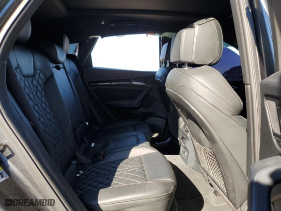 2019 Audi SQ5 Premium Plus with VIN WA1B4AFY0K2053783, listed as a Copart auction lot 45838195 with 0 mi miles and Non Repairable. Bid and sale history available at carsss.com. Image 12.