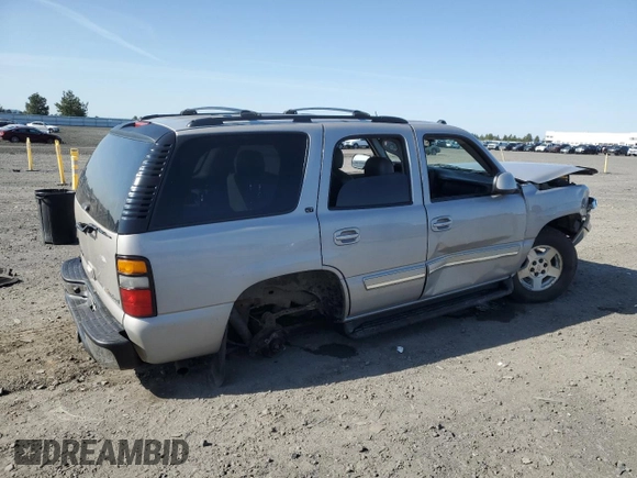 2005 Chevrolet Tahoe LT z VIN 1GNEK13T35J254273, wystawiony jako Copart lot #55088695 z przebiegiem Nie podano mil oraz Szkoda całkowita • Salvage title. Historia ofert i sprzedaży dostępna na DreamBid. Obrazek 3.