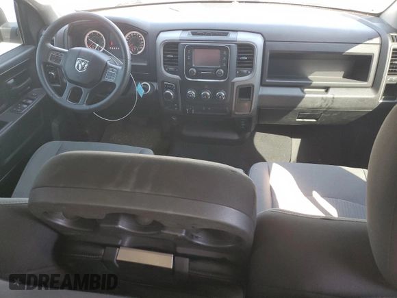 2021 Ram 1500 Tradesman with VIN 1C6RR7FT7MS583434, listed as a Copart auction lot 74958884 with 93,581 mi miles and Salvage title. Bid and sale history available at DreamBid. Image 8.