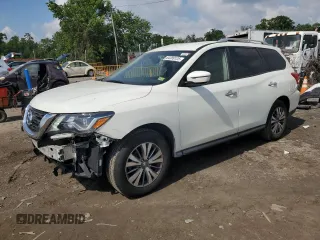 2018 Nissan Pathfinder SV with VIN 5N1DR2MM9JC641787, listed as a Copart auction lot 64389125 with 176,448 mi miles and Clean title. Bid and sale history available at DreamBid. Image 1.