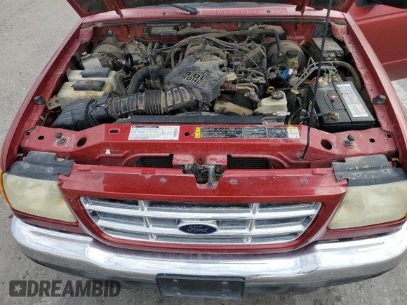 2002 Ford Ranger XLT Appearance with VIN 1FTYR44EX2PA16674, listed as a Copart auction lot 76377354 with 164,298 mi miles and Salvage Title. Bid and sale history available at carsss.com. Image 13.