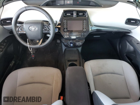 2020 Toyota Prius L Eco with VIN JTDKARFU0L3107685, listed as a Copart auction lot 63806495 with 32,900 mi miles and Salvage title. Bid and sale history available at DreamBid. Image 8.