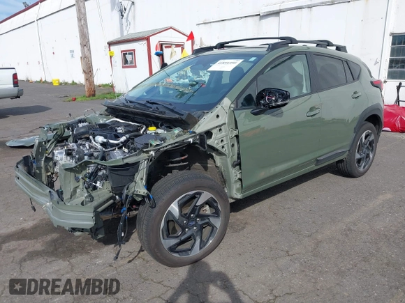 2024 Subaru Crosstrek Limited with VIN 4S4GUHM6XR3800649, listed as a IAAI auction lot 41891598 with 11,034 mi miles. Bid and sale history available at carsss.com. Image 22.