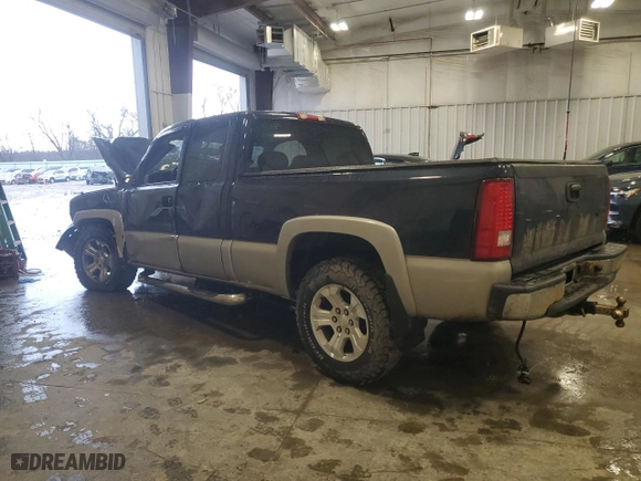 2006 Chevrolet Silverado 1500 LT1 with VIN 1GCEK19ZX6Z288265, listed as a Copart auction lot 47870755 with 0 mi miles and Non Repairable. Bid and sale history available at carsss.com. Image 2.