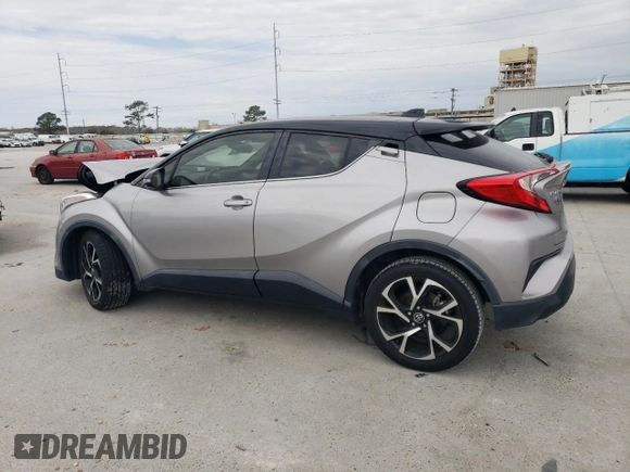 2019 Toyota C-HR XLE with VIN JTNKHMBX4K1045406, listed as a Copart auction lot 47612515 with 38,909 mi miles and Salvage Title. Bid and sale history available at DreamBid. Image 2.