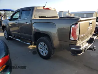 2017 GMC Canyon 2WD SLE with VIN 1GTG5CEA9H1176098, listed as a Copart auction lot 76577424 with 89,220 mi miles and Salvage Title. Bid and sale history available at carsss.com. Image 2.