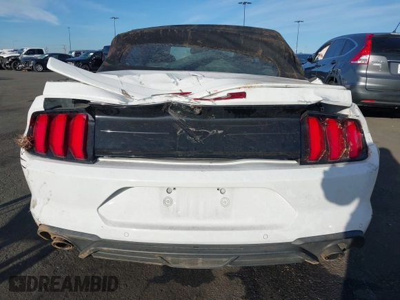 2020 Ford Mustang EcoBoost with VIN 1FATP8UH1L5114464, listed as a IAAI auction lot 41611456 with Not Provided miles and . Bid and sale history available at DreamBid. Image 16.