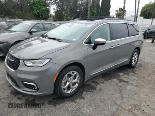 2023 Chrysler Pacifica Limited with VIN 2C4RC1GG9PR566228, listed as a Copart auction lot 55952705 with 96,519 mi miles and Non repairable. Bid and sale history available at DreamBid. Image 1.